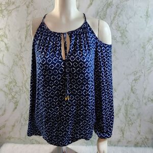 MICHAEL MICHAEL KORS Cold Shoulder Top